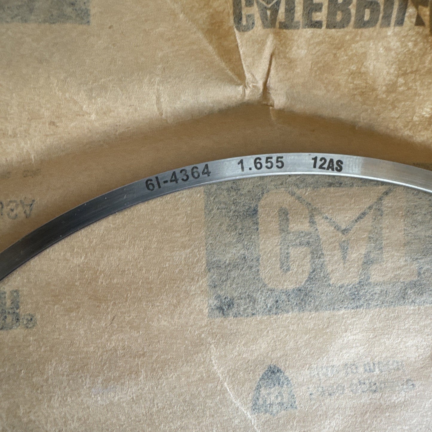 6I-4364: 1.655mm Thick Cylinder Block Liner Seat Insert Genuine OEM