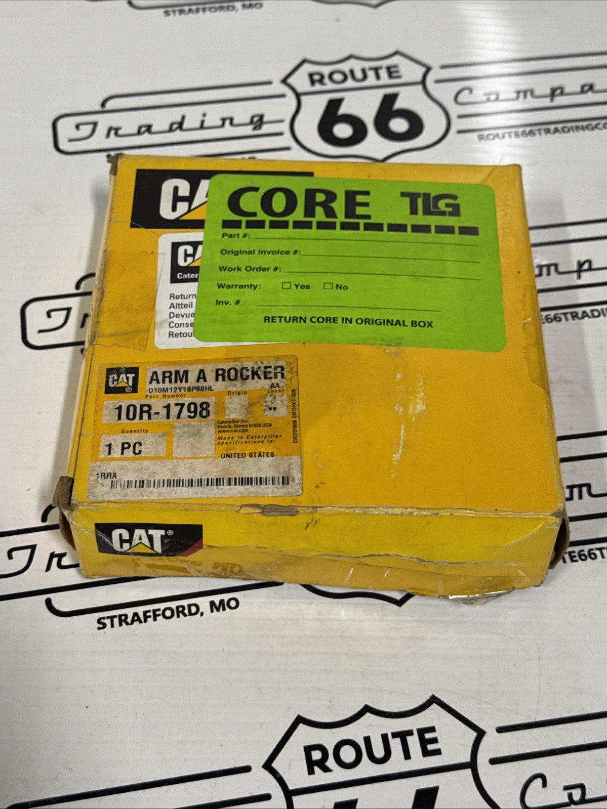 Genuine CAT Reman 10R-1798 Rocker Arm 34.05mm Shaft Diameter Caterpillar