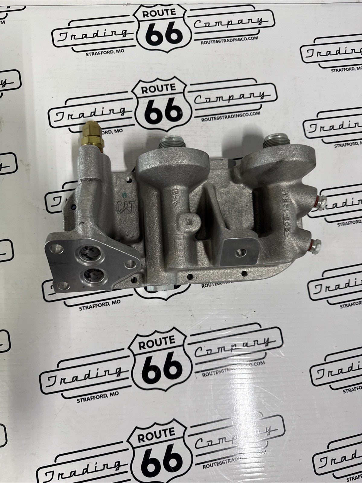 Genuine CAT 108-3882 Engine Oil Cooler and Filter Base Caterpillar