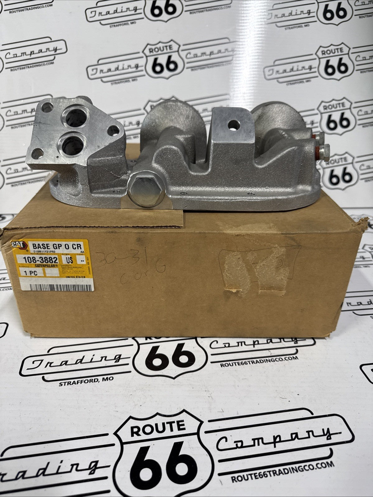 Genuine CAT 108-3882 Engine Oil Cooler and Filter Base Caterpillar