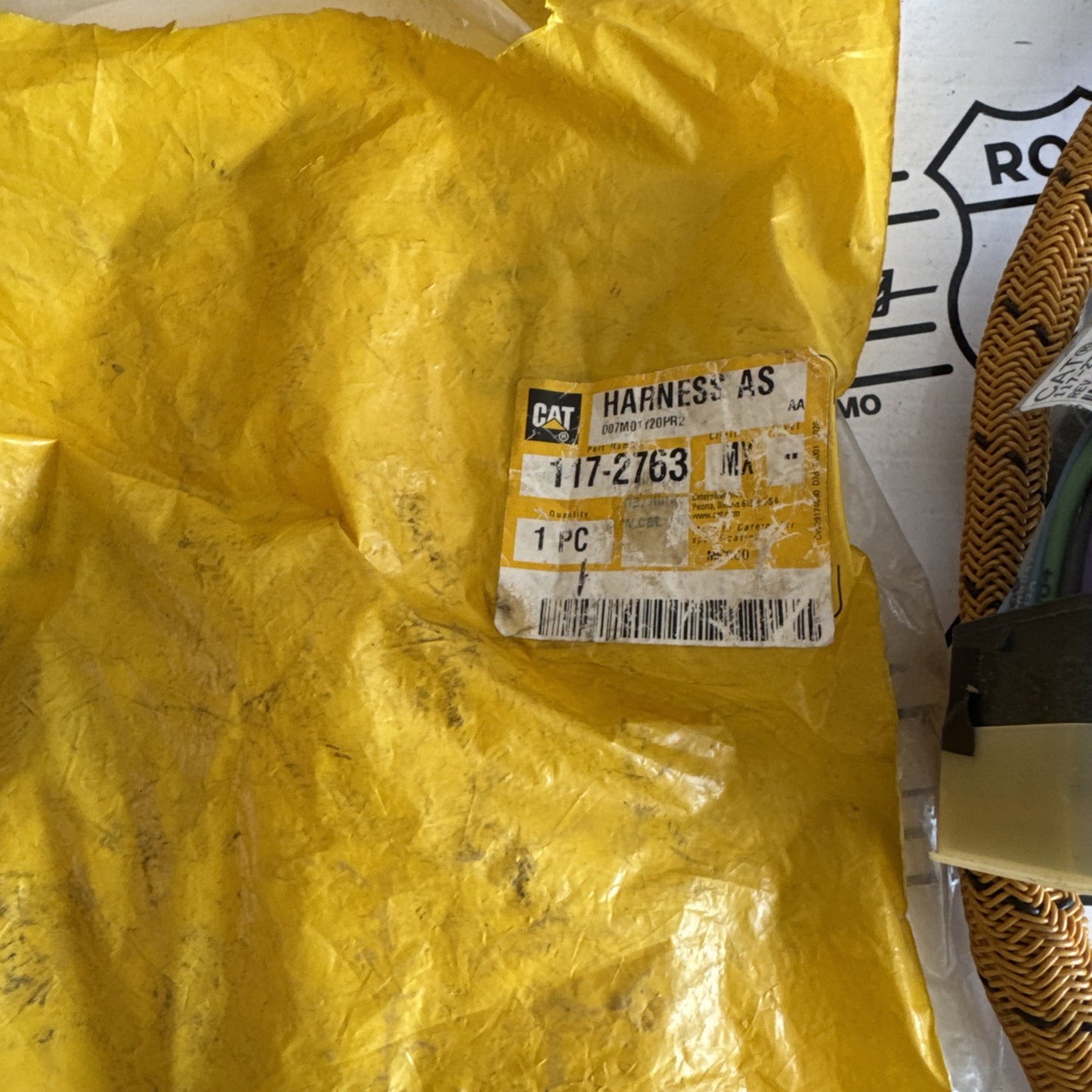 117-2763 Wire Harness for Caterpillar CAT 3176B 3176C 3196 345B 480 75C 85D 85E