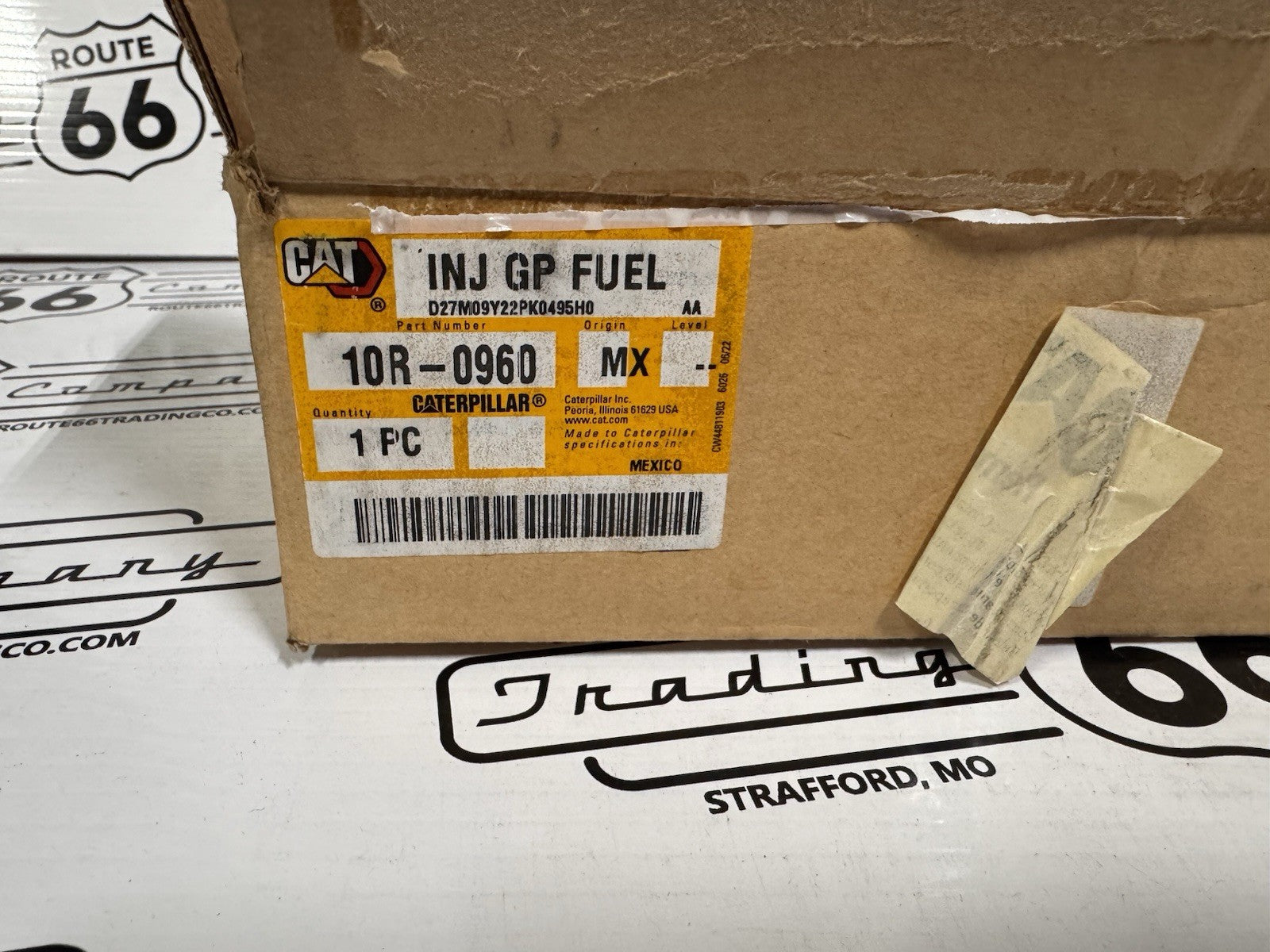 Fuel Injector 10R-0960 10R0960 Fits CAT Engine C-10 Remanufactured 1pc
