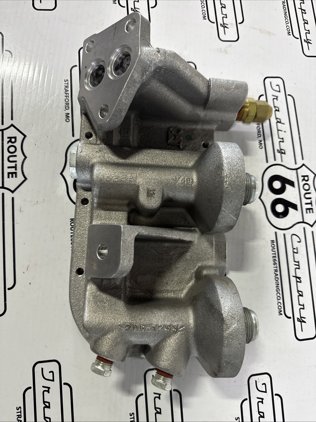 Genuine CAT 108-3882 Engine Oil Cooler and Filter Base Caterpillar