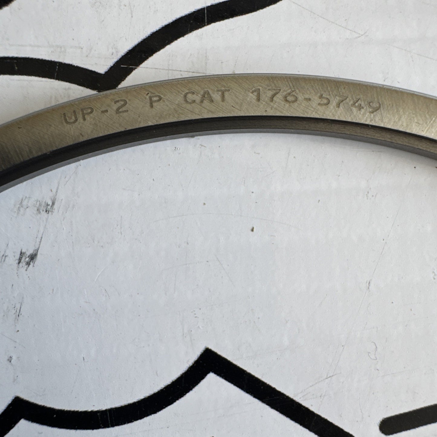 Caterpillar 176-5749 Intermediate Piston Ring 137MM Diameter