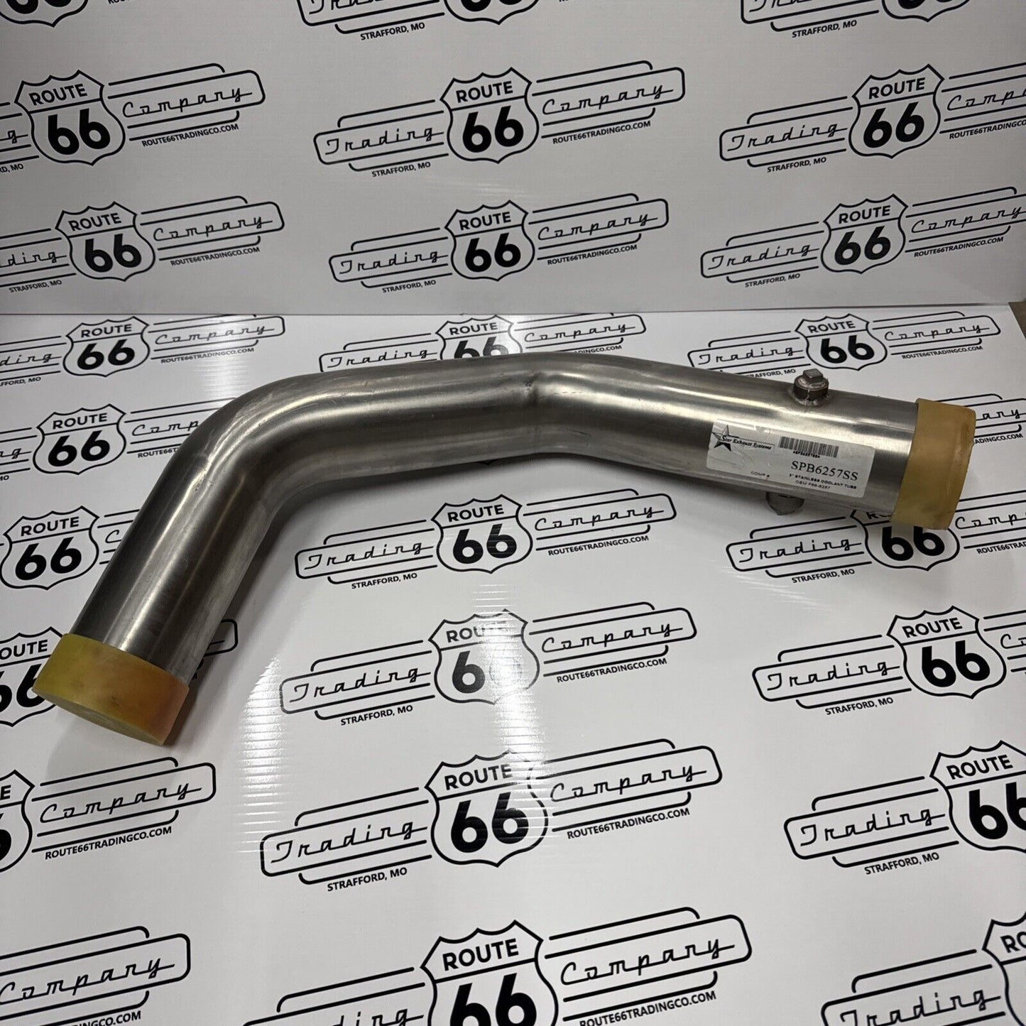 Lower Coolant Tube Fits Peterbilt 386 C15 Acert Stainless Steel OE# F66-6257 