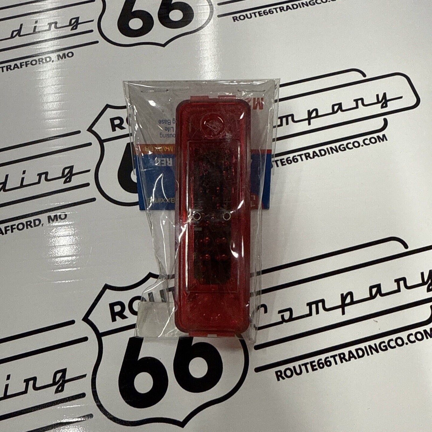 Maxxima Side Marker Clearance 12 LED light RED Lens Model 19 1 X 4 M20350R
