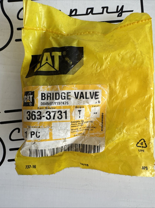 Genuine CAT 363-3731 Bridge Valve OEM
