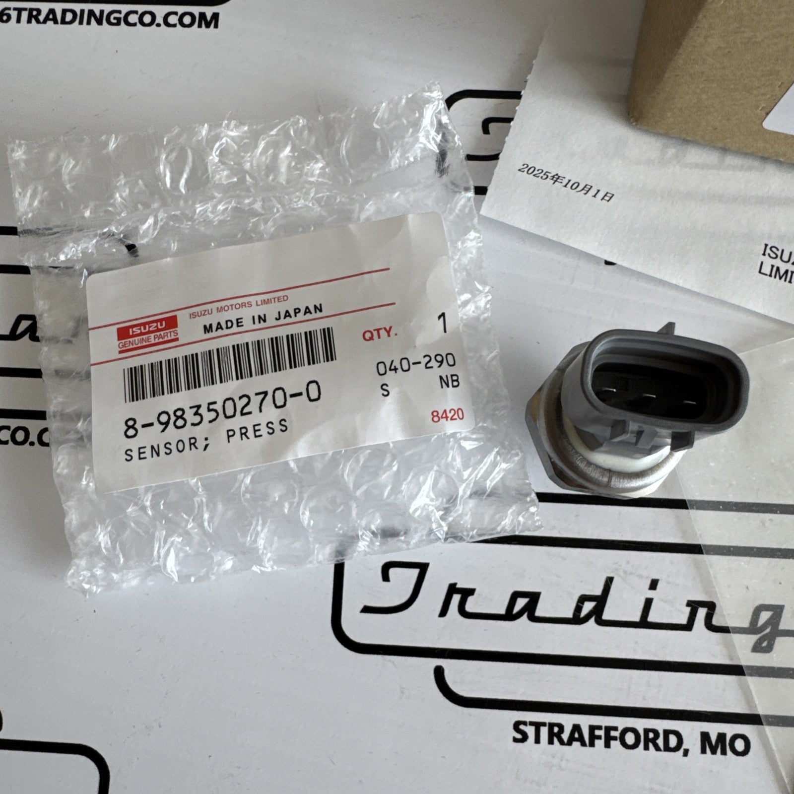 5873113060 Sensor Kit, Fuel for Isuzu